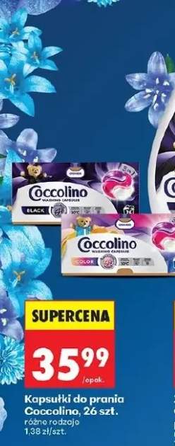 Kapsułki do prania Black, 24 szt.