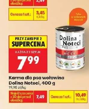 Karma dla psa wołowina