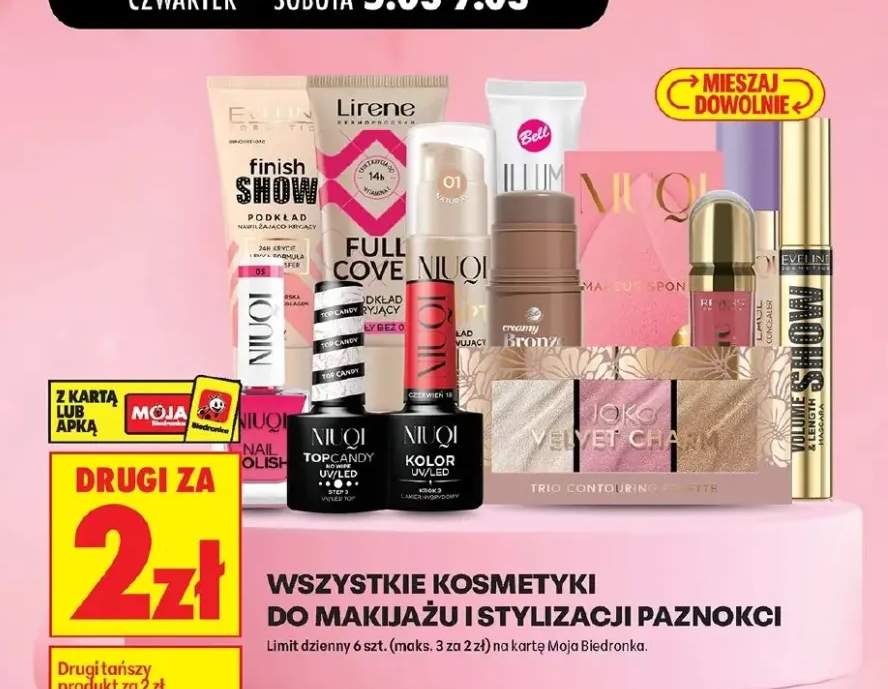 Kosmetyki do makijażu i stylizacji paznokci