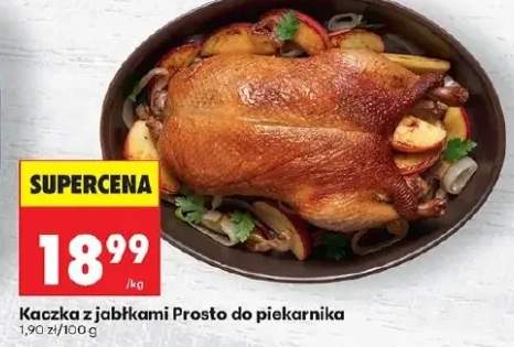 Kaczka z jabłkami prosto do piekarnika