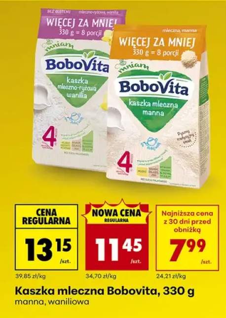 Kaszka mleczna manna