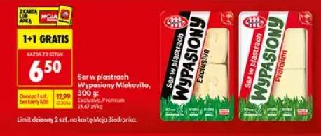 Ser w plastrach w wygodnym opakowaniu Mlekovita Dualpack Premium