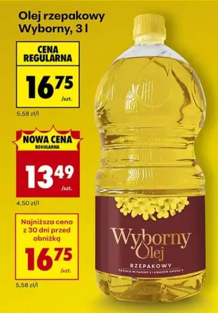 Olej rzepakowy Wyborny