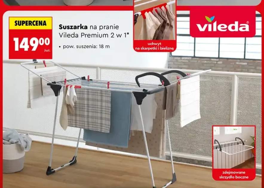 Suszarka na pranie Premium 2w1