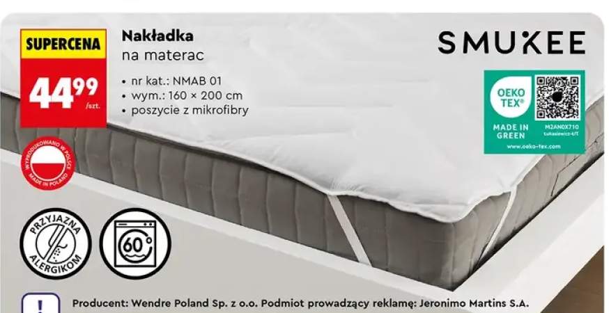 Nakładka na materac