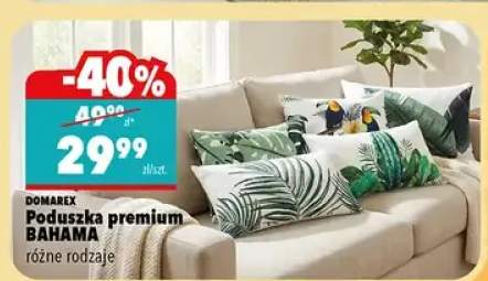 Poduszka premium Bahama, różne rodzaje