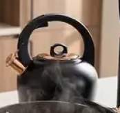 Czajnik stalowy z gwizdkiem Rose Gold