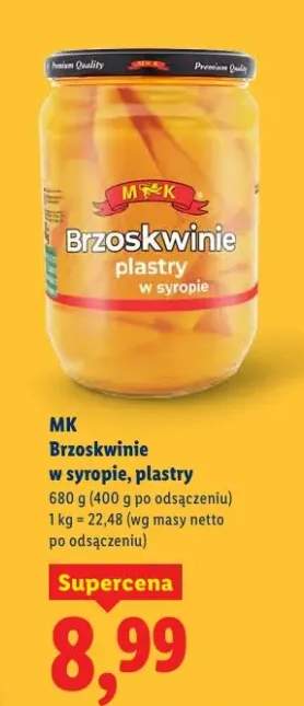 brzoskwinie w syropie