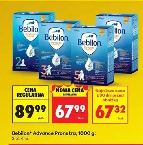 Mleko Advance Pronutra, 1000 g: 2, 3, 4, 5