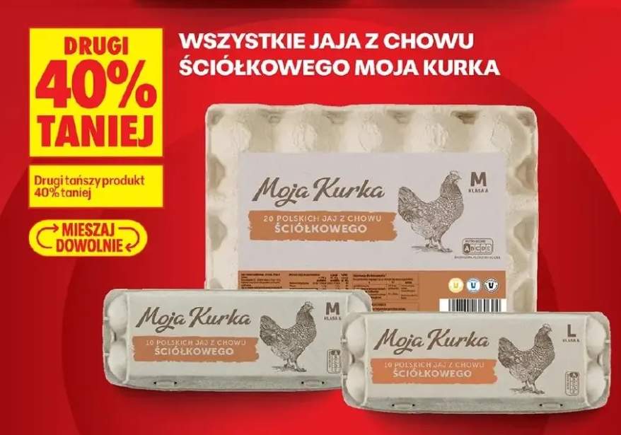Jaja z chowu ściółkowego L