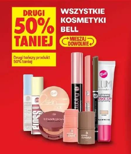 Kosmetyki - drugi 50% taniej