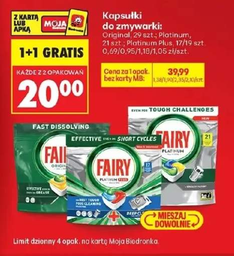 Kapsułki do zmywarki Original