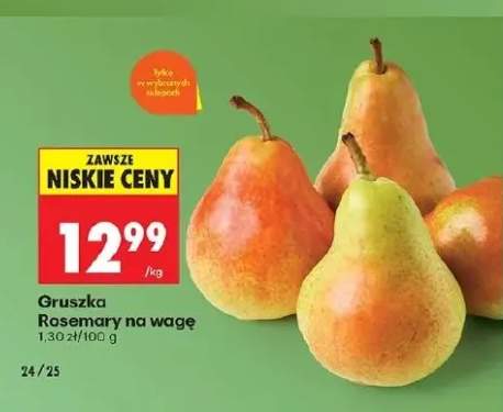 Gruszka Rosemary na wagę