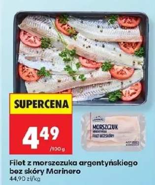 Filet z morszczuka argentyńskiego bez skóry