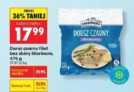 Filet dorsza czarnego bez skóry