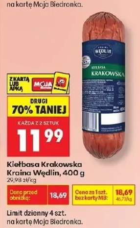 Kiełbasa krakowska kraina