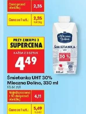 Śmietanka UHT 30%