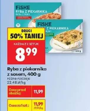 Ryba z piekarnika z sosem