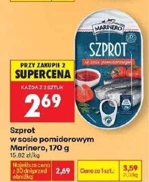 Szprot w sosie pomidorowym