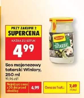 Sos majonezowy tatarski