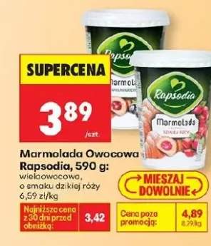 Marmolada owocowa wieloowocowa