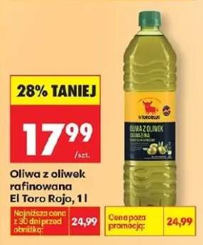 Oliwa z oliwek rafinowana