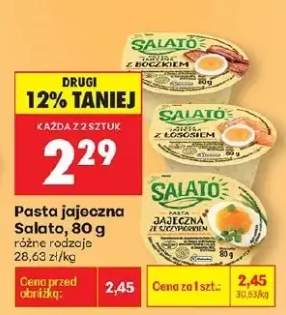 Pasta jajeczna różne rodzaje