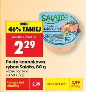 Pasta kanapkowa rybna różne rodzaje