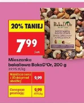 Mieszanka bakaliowa zmes orechov a rozienok
