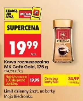 Kawa rozpuszczalna Premium Gold