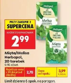 Herbata ziołowa Mięta