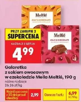 Galaretka z sokiem owocowym w czekoladzie różne rodzaje