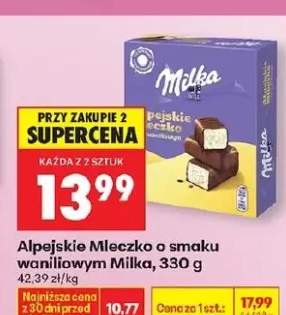 Alpejskie Mleczko o smaku waniliowym