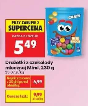 Drażetki z czekolady mlecznej Mimi