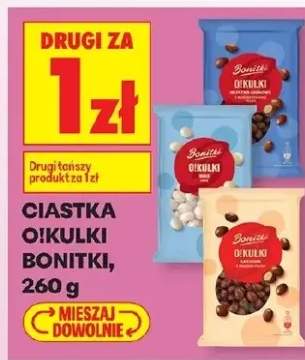 Ciastka O!Kulki Bonitki czekoladowo-waniliowe