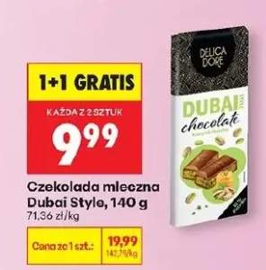 Czekolada mleczna Dubai