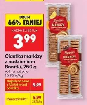 Ciastka markizy z nadzieniem