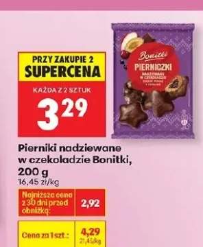 Pierniczki nadziewane w czekoladzie