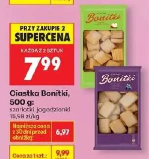 Ciastka szarlotki, jagodzianki