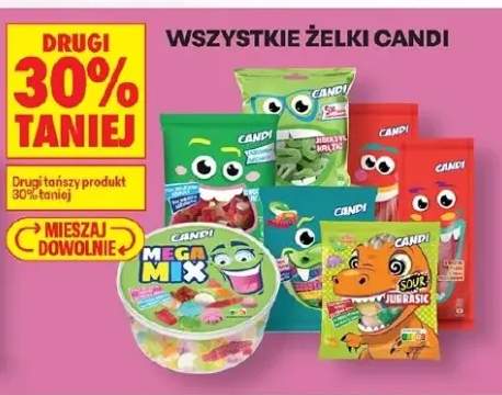 Żelki Candi różne rodzaje