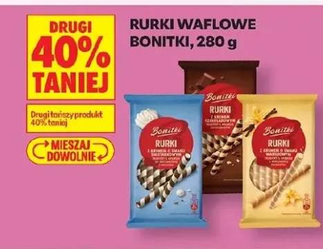 Rurki waflowe Bonitki