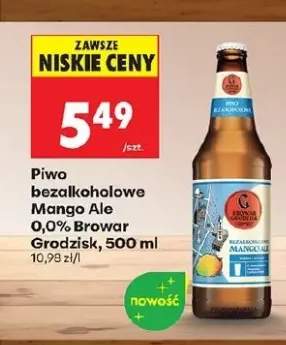 Piwo bezalkoholowe Mango Ale 0,0%