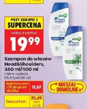 Szampon do włosów Classic Clean