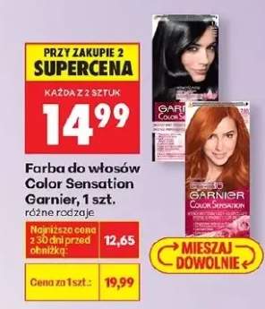 Farba do włosów Color Sensation różne rodzaje