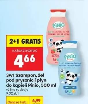 Szampon, żel pod prysznic i płyn do kąpieli 3w1 różne rodzaje