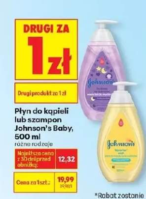 Płyn do kąpieli Johnson's Baby różne rodzaje