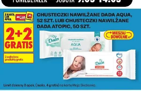 Chusteczki nawilżane Aqua