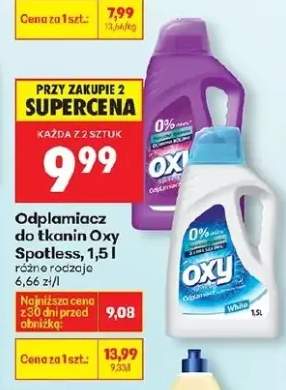 Odplamiacz do tkanin Oxy Spotless