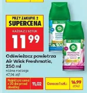 Odświeżacz powietrza Freshmatic wkład Świeżo Prany Len