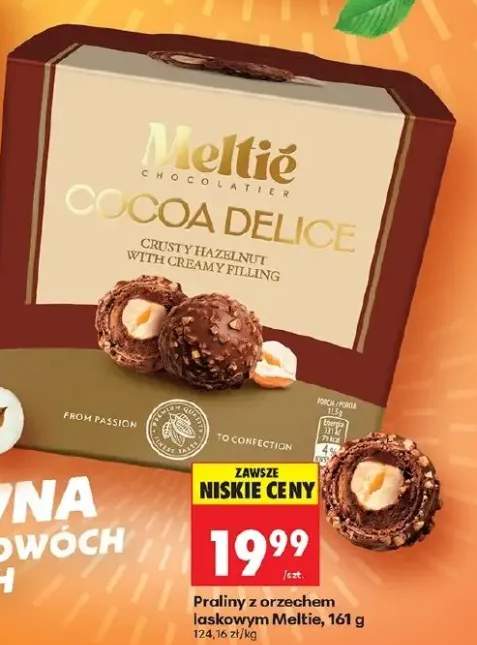 Praliny z orzechem laskowym